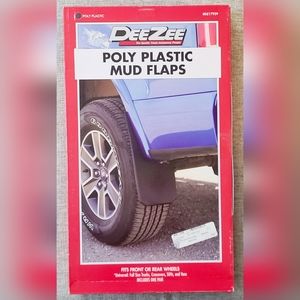 New Mud Flaps Poly Plastic # DZ17939 Universal For Full Size Trucks SUVs & Vans